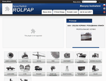 Tablet Screenshot of peplinski-rolpap.com.pl